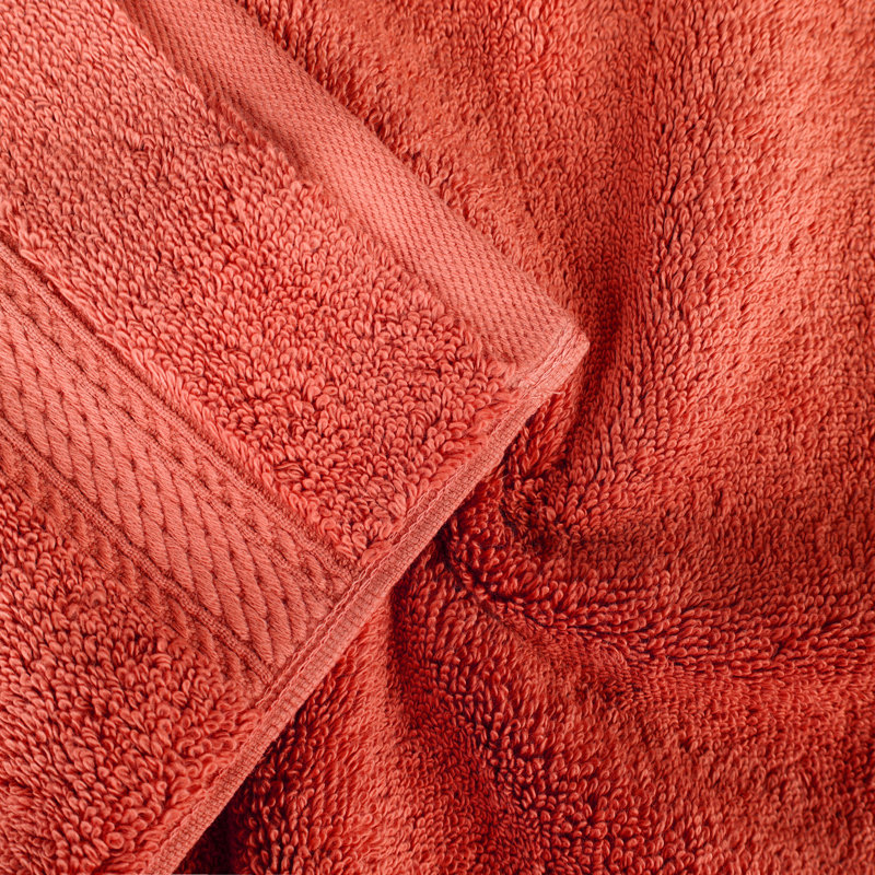 Renata Ensemble de draps de bain en coton égyptien 800 g / m² 2 pièces Renata , Corail