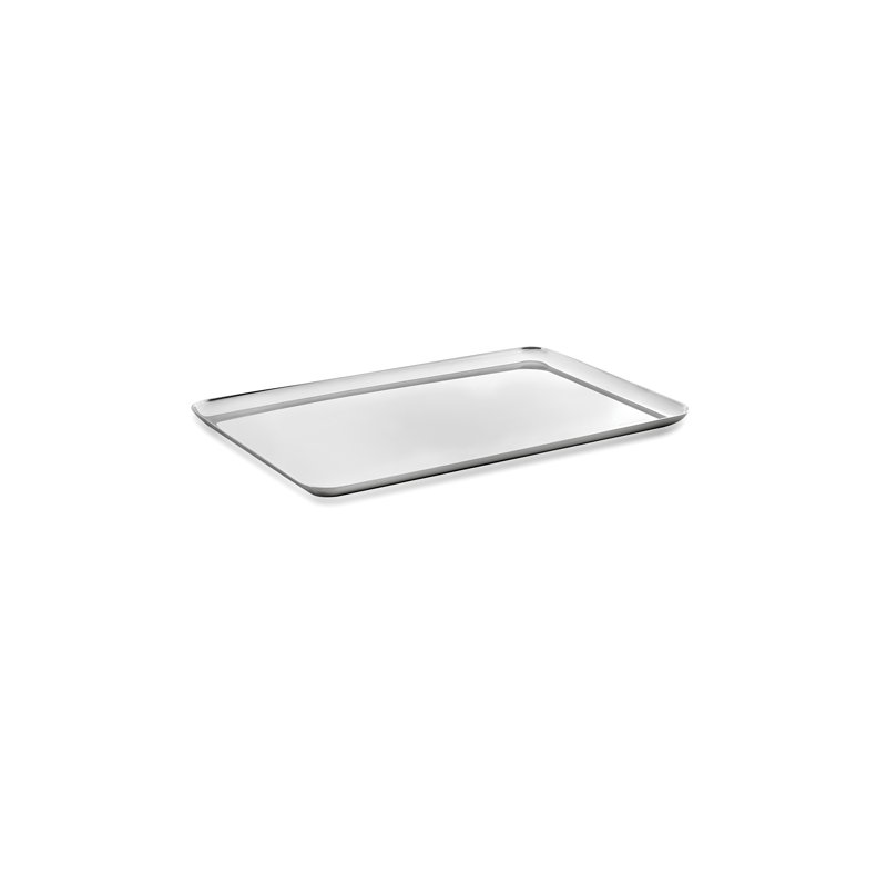 MEPRA Stile By Pininfarina Stainless Steel Tray, 10.6299" L x 7.0866" W
