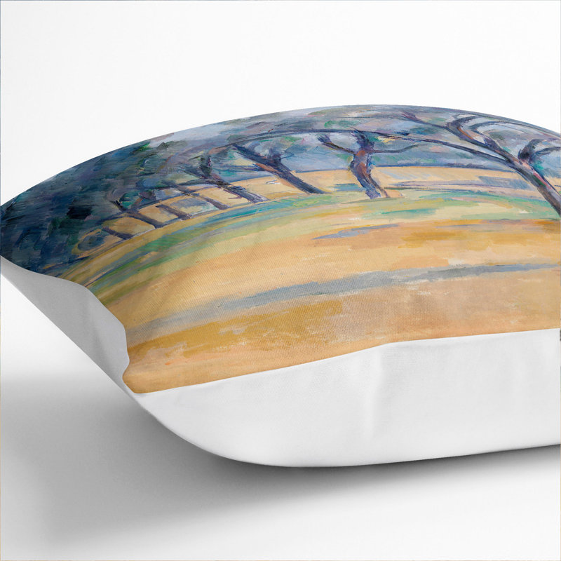 The Allee at Marines Scatter Cushion, 55cm H x 55cm W x 20cm D, White
