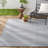 Nicole Miller Abstract Blue Indoor / Outdoor Area Rug-81706657