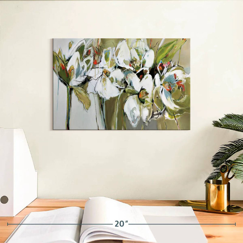 Bouquet de fleurs printanières, H 8 po x l 12 po