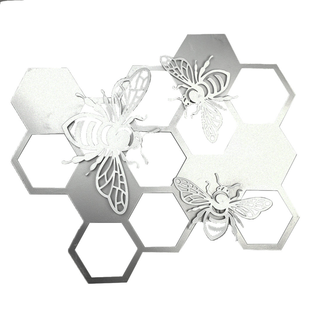 Bee and Honeycomb Wall Décor