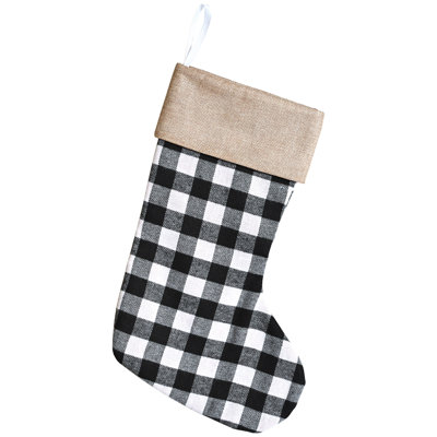 Christmas Plaid Stocking