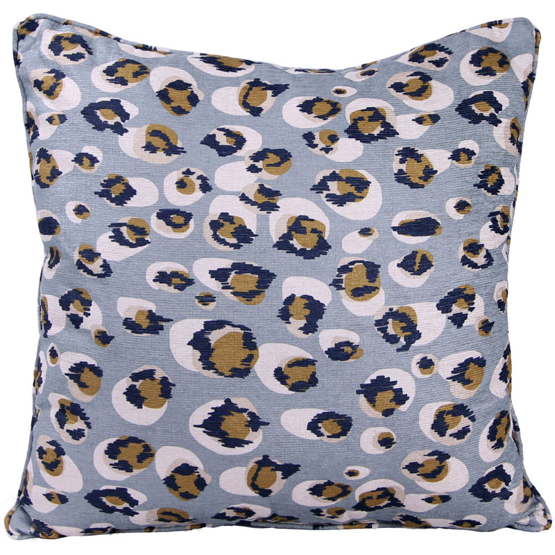 20" x 20" Indoor Throw Pillow, Leopard Print