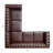 Raidon L-Shaped PU Leather Sectional Sofa-123292738