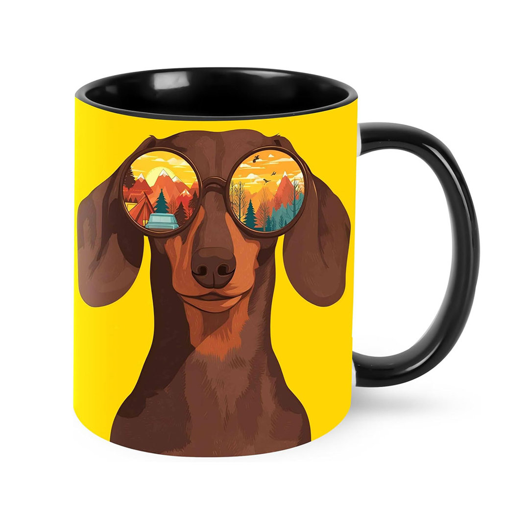 Dachshund Coffee Mug 11oz Ceramic Tea Cup