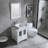 Manderup 24.8" Single Bathroom Vanity Set-27735
