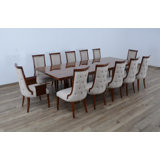 Glamour 9 - Piece Extendable Dining Set