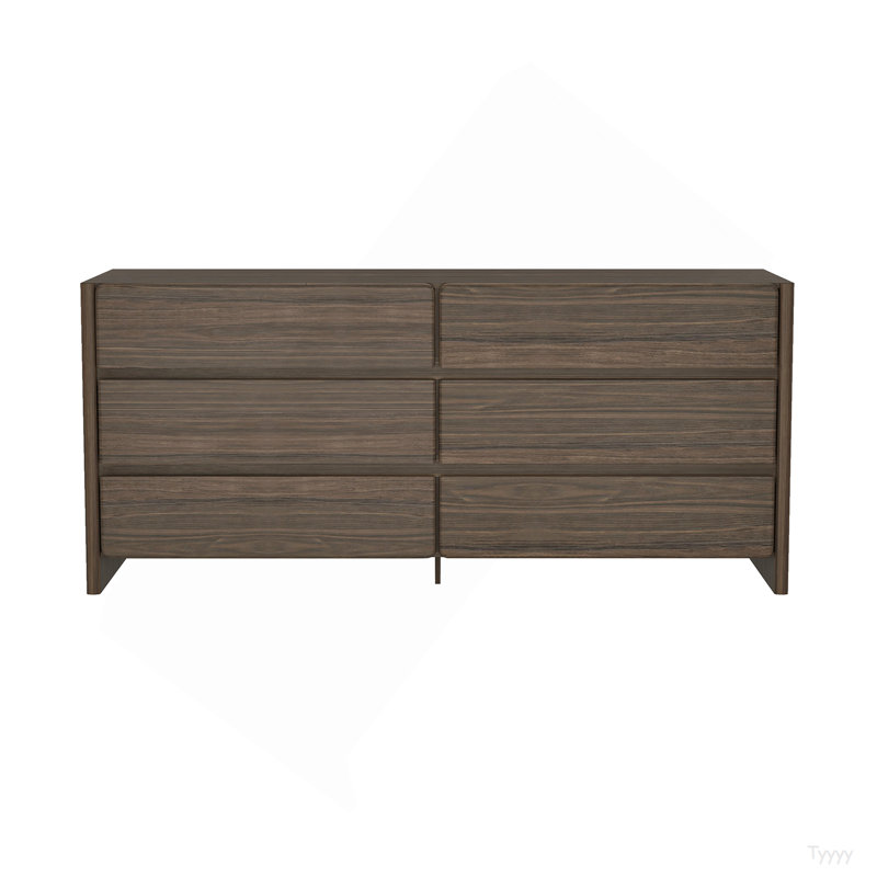 Commode brun noyer, Noyer brun