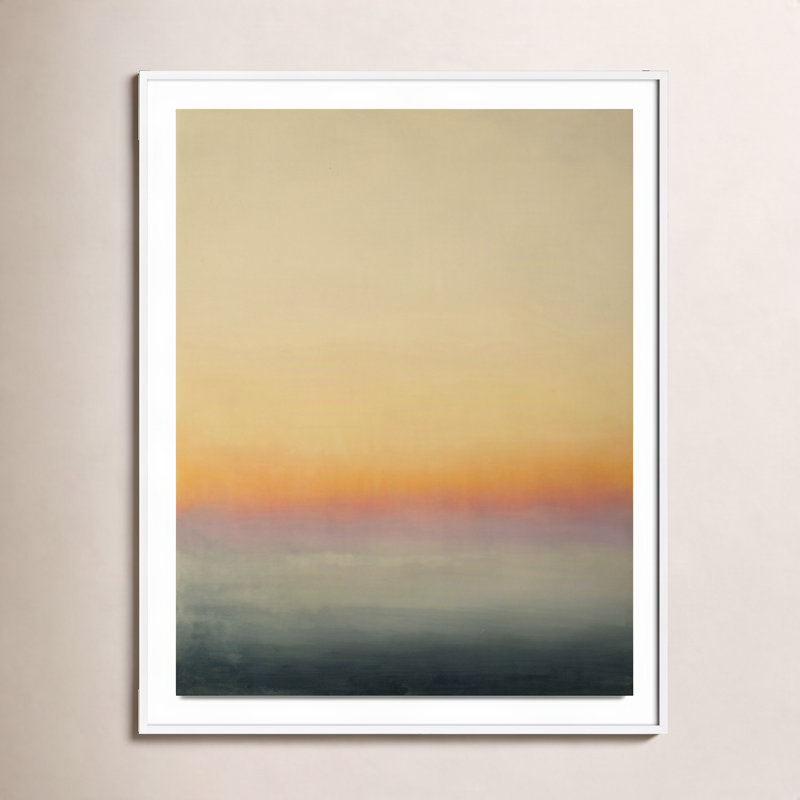 Risk Print by Ericka Wolf, 60" H x 49" W x 2.5" D, White