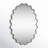 Modern Wavy Framed Oval Wall Mirror-1168154357