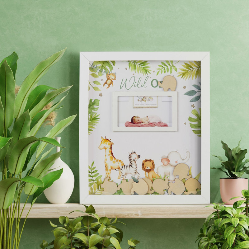 Karolinka White Shadow Box Picture Frame