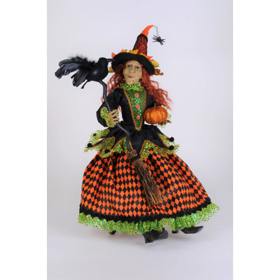 Whimsey Wendy Sitting Witch