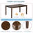 Wooden Dining Rectangular Dining Table Table, Kitchen Table For Small Space, 4 Person Dining Table