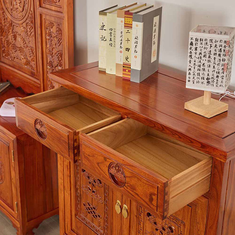 Magnifique meuble à chaussures rétro de style chinois
