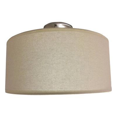 Plafonnier semi-encastré 2 lumières 16 po cindylee