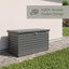 Coffre de terrasse en métal galvanisé avec serrure et vérin hydraulique à fermeture en douceur et résistant à l'eau Biohorts LeisureTime 120 L 52,75 po x l 24,4 po x H 27,9 po-109482210-109482202
