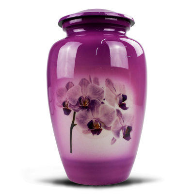 Cinda Purple Decorative Urn