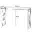 Cochrane 120cm Glass Top Console Table