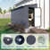 Metal Lean-to Storage Shed Multiple Sizes