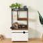 Enceintes de litière pour chat avec tour d'arbre à chat, meubles pour chat, armoire à chat
