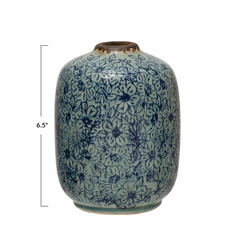 Shaila 6.5'' Terracotta Table Vase