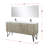 Double Bath Vanity with Quartz Top