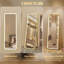 Aluminum Rectangle Floor Mirror-481771482