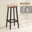 Counter Stool with Metal Frame