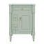 Meuble-lavabo de salle de bain avec lavabo intégré, armoire autoportante avec tiroir rabattable et tablette réglable à l'intérieur-1339734740