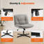Chaise de bureau pivotante sans accoudoirs-390818905