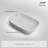 MonBlari 24" X 16" Rectangle Solid Surface Matte White Vessel Sink-126410535