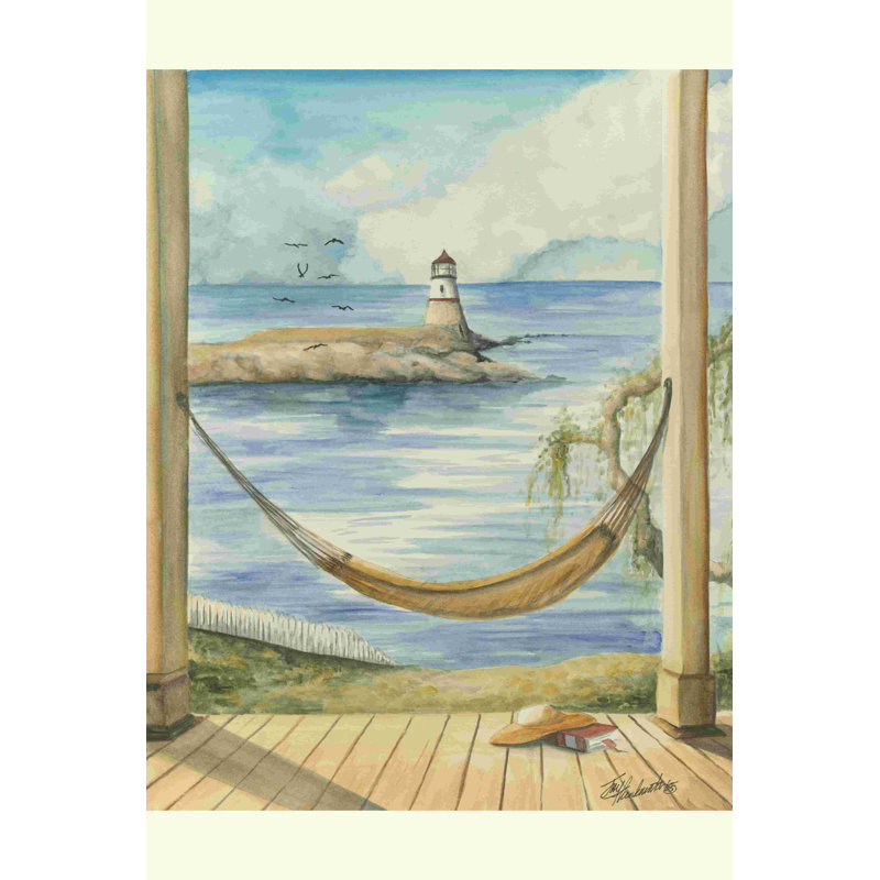 Vue du phare II, H 12 po x l 8 po