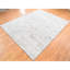 Tapis ivoire en laine noué à la main 9 pi x 12 pi à motif de clé romaine avec laine 0A0C05ED566848CFAFE84784B8E293F0