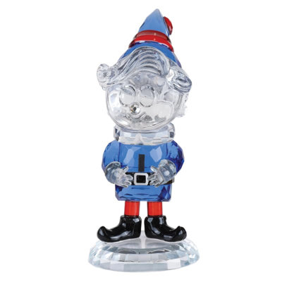 Old World Christmas Crystal Figurine for Holiday Decor, Hermey
