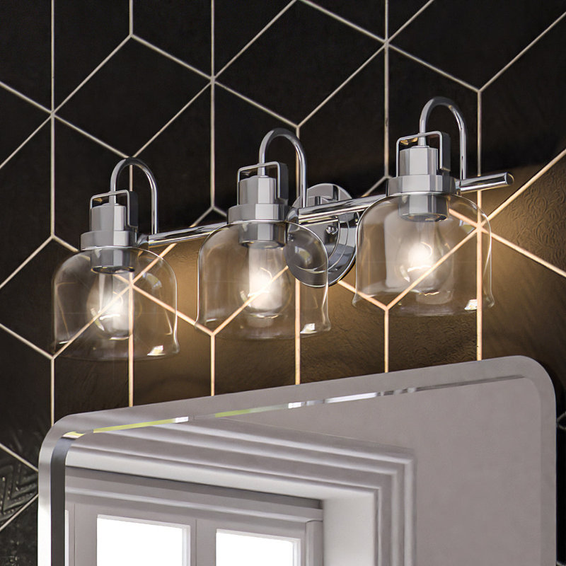 Vecchia 3 - Light Dimmable Vanity Light, Brushed Nickel