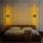 Gering LED Plug-in Flush Mounted Sconce