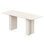  Labrenda Modern Curve Dining Table, Multifunction Table, Stylish Curve Work Table