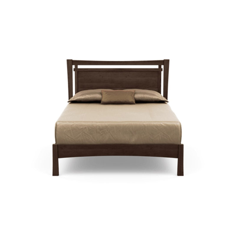 Monterey Solid Wood Bed, Smoke Cherry, California King, Conventional