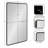 Caskill Framed Radius Rectangle Wall Mirror-1380625828-1380625829