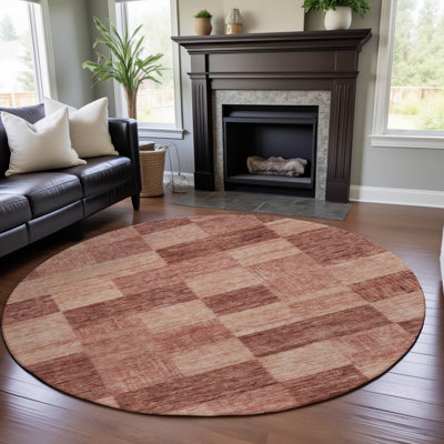 Tapis géométrique de qualité supérieure lavable à la machine Krause AMF1139
