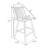 Bim Solid Wood Counter Stool