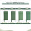 Armoire de rangement de salle de bain moderne de 30 pouces avec lavabo, base en bois massif avec tablette réglable et portes à fermeture en douceur, blanc / vert-1435498469