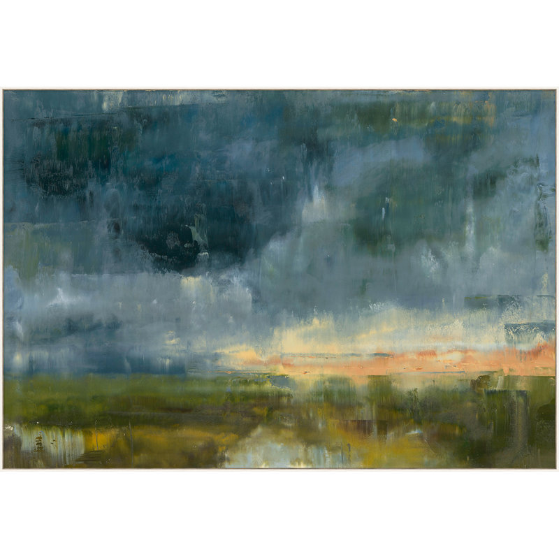 A Montana Sky - Cadre flottant, reproduction d'art sur toile
