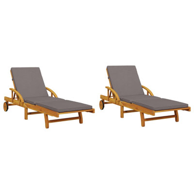 Nimar Outdoor Chaise Lounge Set with Table by Wildon Home