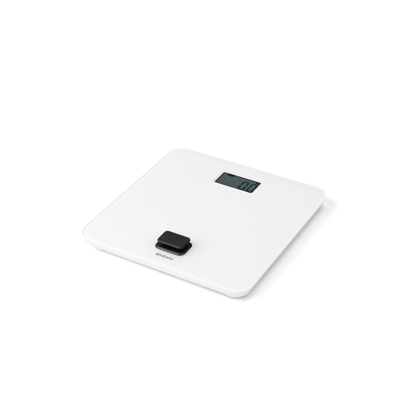 Brabantia Renew Battery Free Bathroom Scale, White