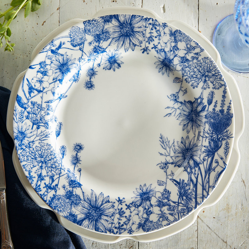 Summer Porcelain Dinner Plate