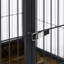 Cage pour chien en brun rustique Furniture