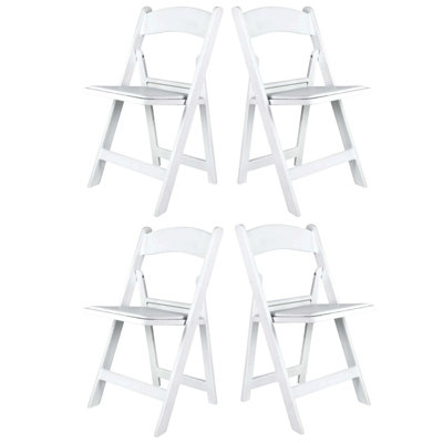 ToughResin Folding Chair, 4 Chair Bundle by Chivari