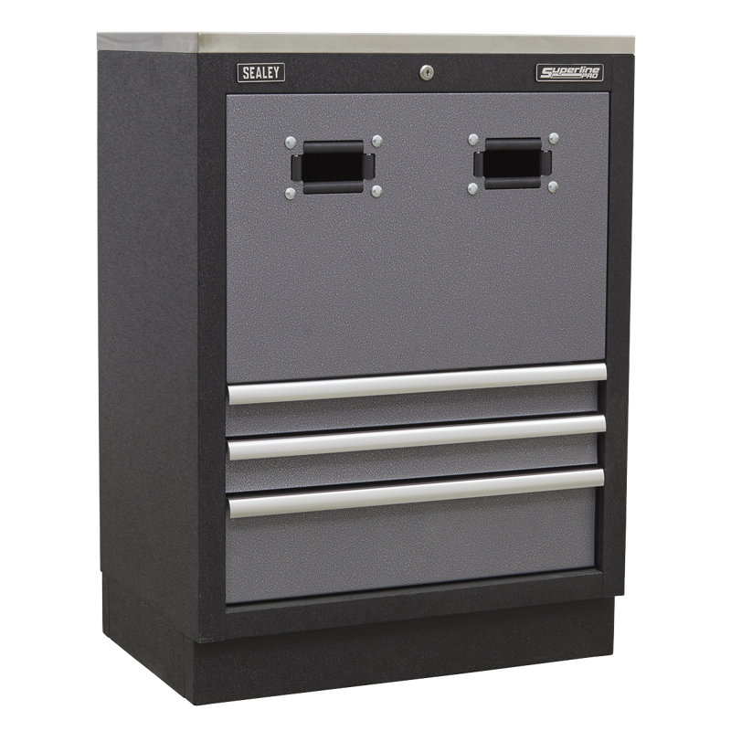 Metal Single Storage Cabinet ( 91cm H x 68cm W x 46cm D)